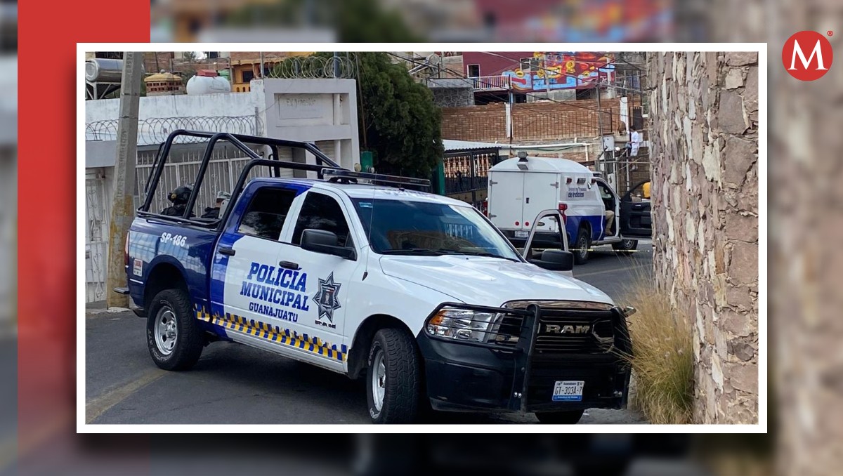 Policía municipal asesinado en Guanajuato capital | Especial.