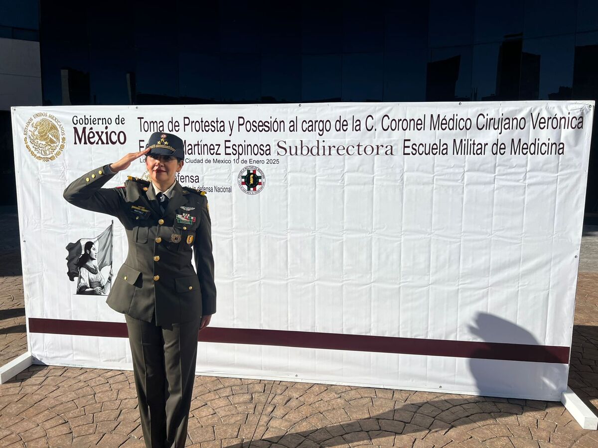 En la ceremonia estuvo presente el director de la Escuela Militar de Medicina, Humberto Carrasco Vargas (Especial)