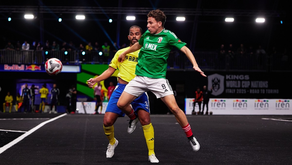 México cae ante Brasil en la semifinal de la Kings World Cup Nations ( X @kingsleague_am)
