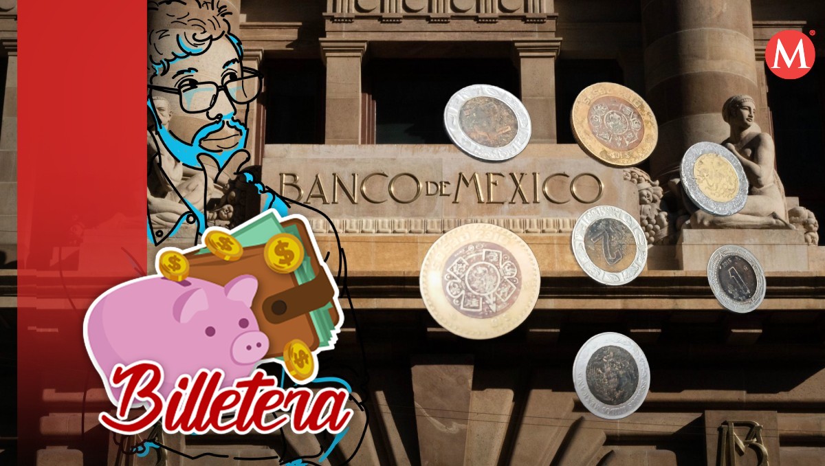 Las monedas deterioradas o maltratadas deben ser llevadas a los centros de canje. Foto: Banxico | Pixabay