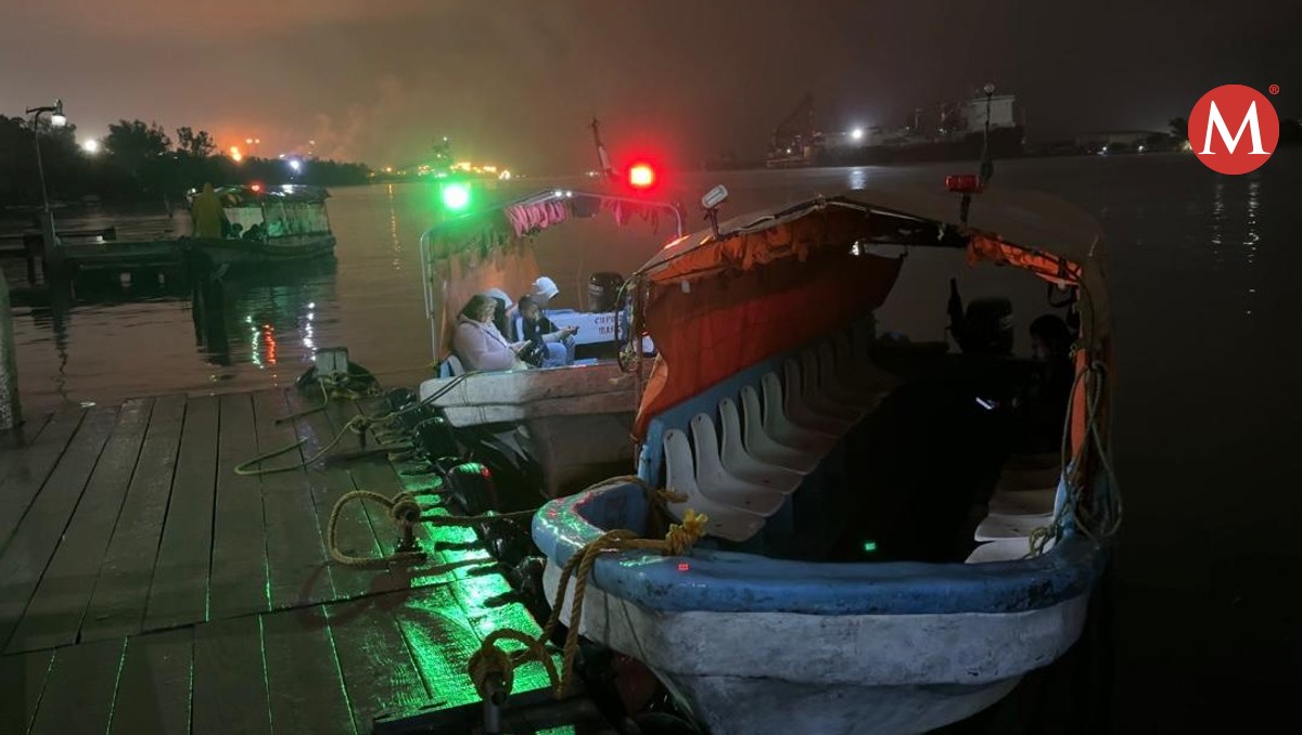 Pasos de lancha en Tampico. (Alberto Cano)