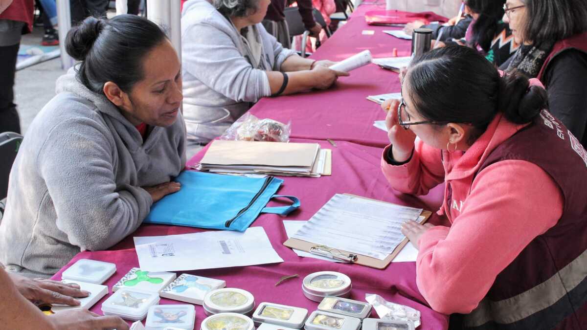 En la alcaldía Gustavo A. Madero se llevó a cabo la séptima Feria del Bienesta. (Foto: especial)