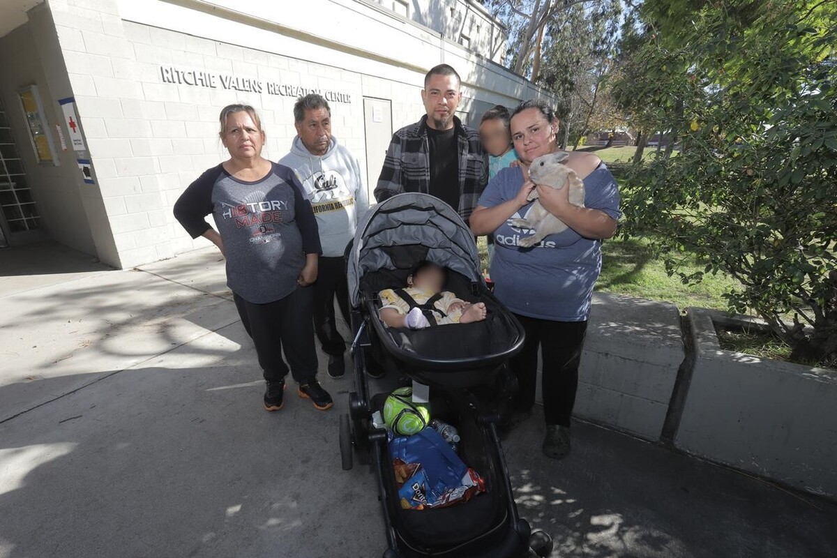 La familia de Marlin Rodríguez no sabe qué pasará luego de haber perdido su casa en los incendios de Malibú. | Ariel Ojeda