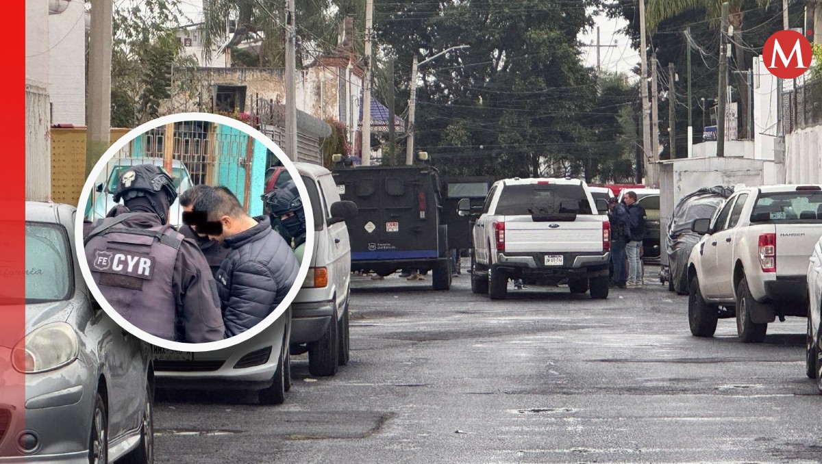 Fiscalía de Jalisco rescata a menor en operativo en Zapopan (Fotos: Usi Toledo y X | Diseño: Milenio)