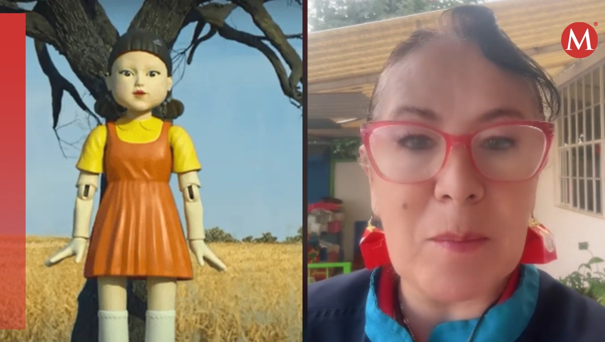 Maestra se enoja porque niños juegan a El Juego del Calamar