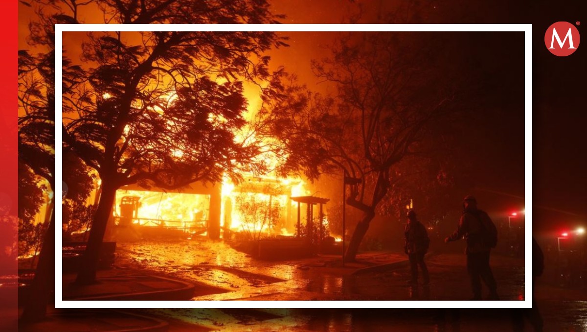 Qué provocó los incendios en Los Ángeles; todo lo que sabemos. | Diseño MILENIO, foto de AP