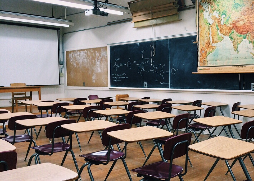 Campaña contra drogas en escuelas de México.