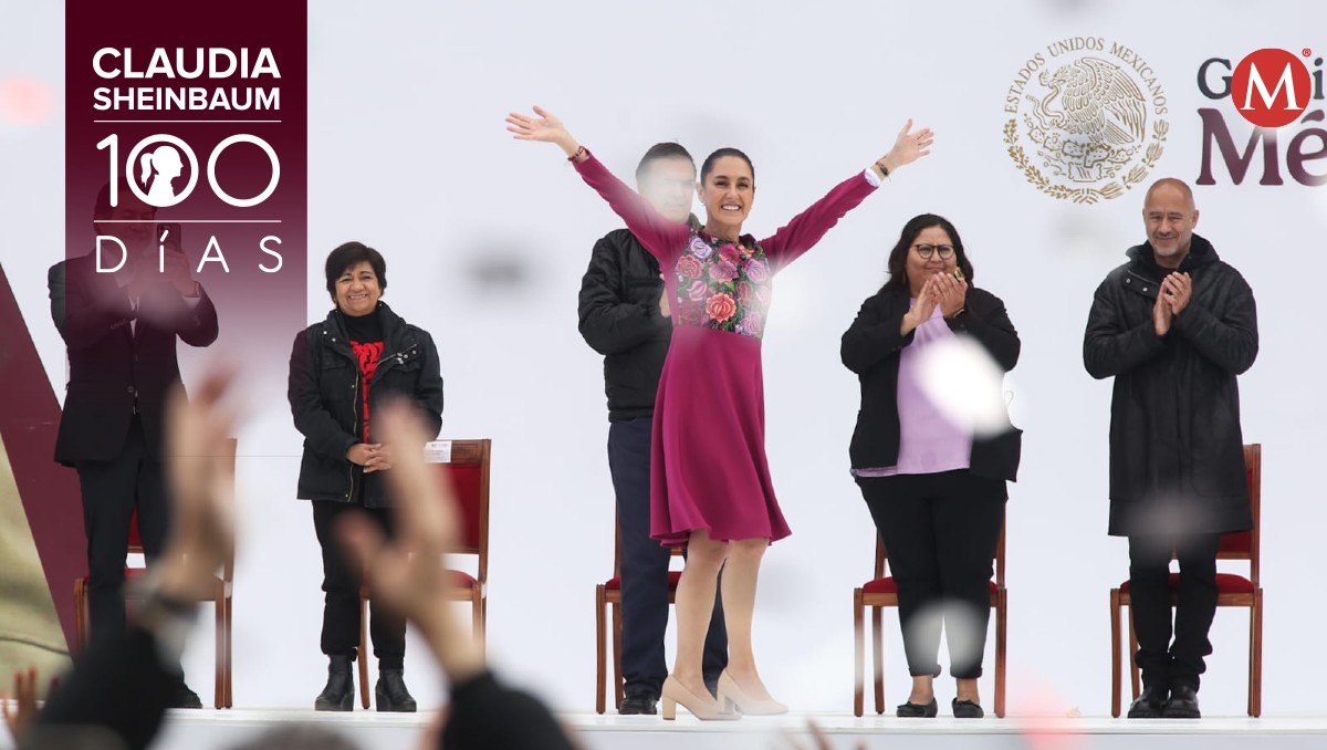 Claudia Sheinbaum celebrá 100 días como presidenta de México. | Araceli López