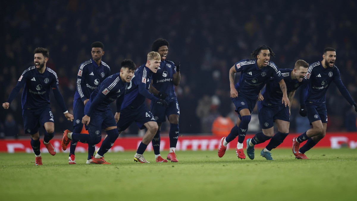 Manchester United elimina al Arsenal de la FA Cup desde los penales (EFE)