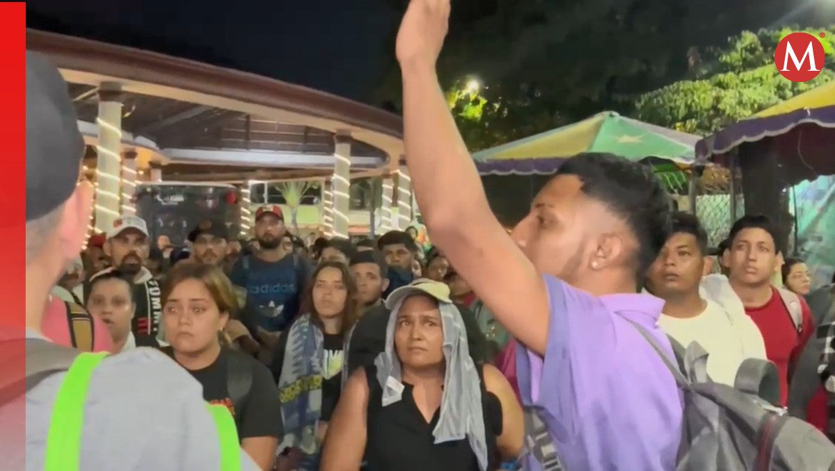 Migrantes de países como Venezuela, Colombia y Honduras inician la caravana "Trump 2025" hacia la frontera de Estados Unidos.  | Especial