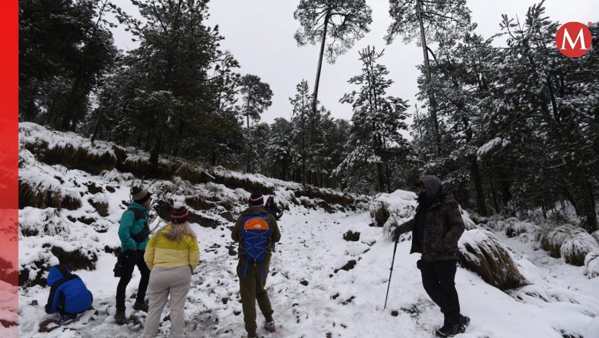Pese a cierre, visitantes acuden a los accesos del Nevado de Toluca. Foto: (Tania Contreras)