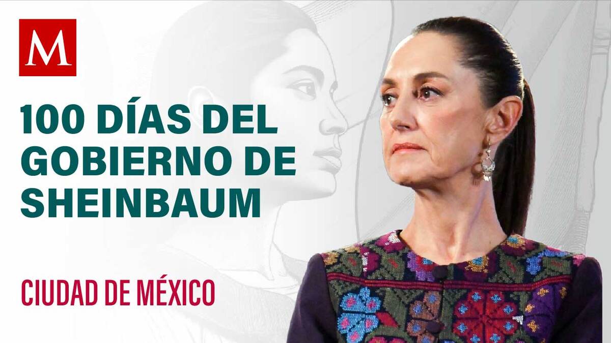 Sheinbaum da informe por 100 días de gobierno, en el Zócalo de CdMx