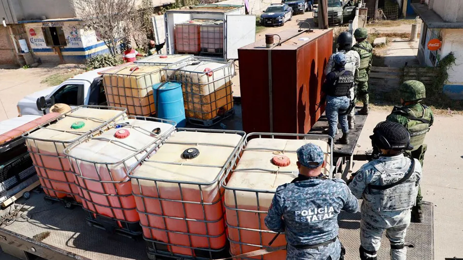 Cae red de huachicoleros en Hidalgo; aseguraron más de 2 mil litros de hidrocarburo