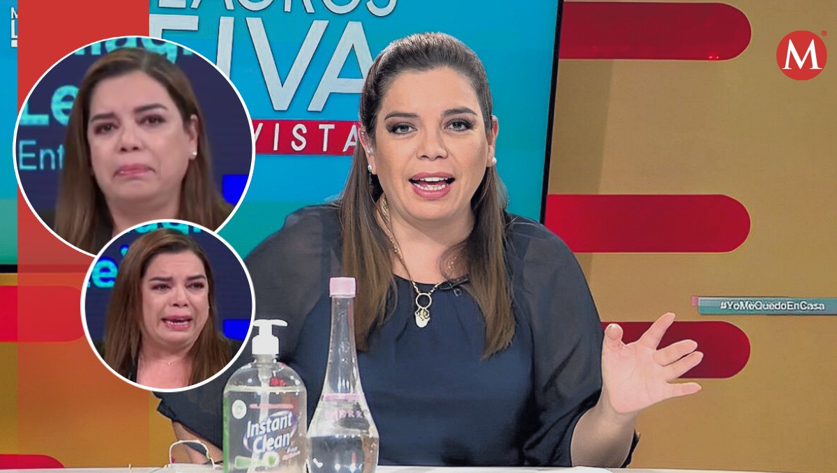 La conductora tuvo que detener su programa 'Milagros Leiva: Entrevista'.