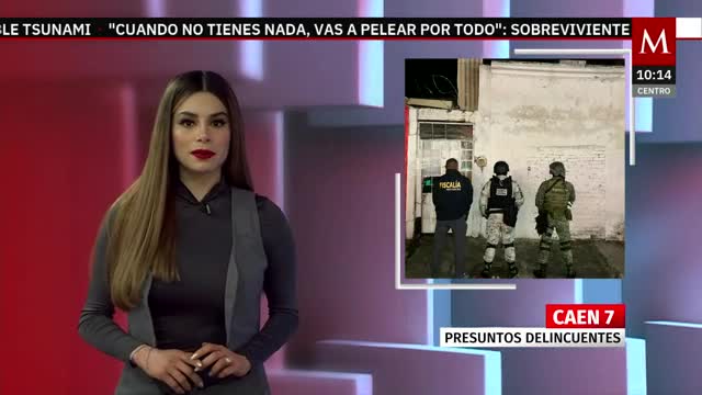 Detienen a 7 con 39 bolsas de metanfetaminas en Michoacán