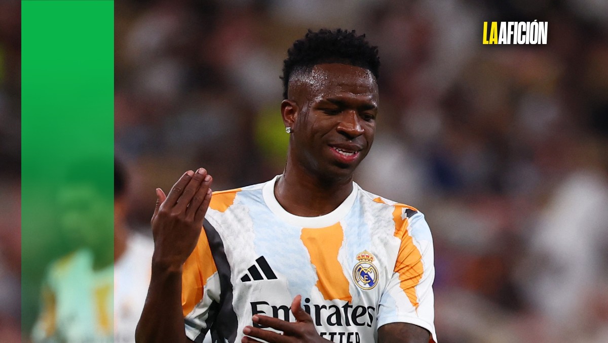 Mantienen sanción de dos partidos a Vinicius Jr (Reuters)