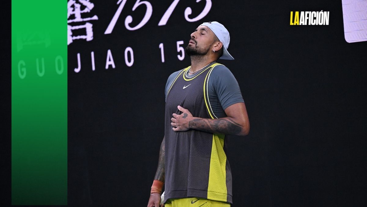 Nick Kyrgios deja ver un posible retiro tras caer en el Abierto de Australia (AFP)