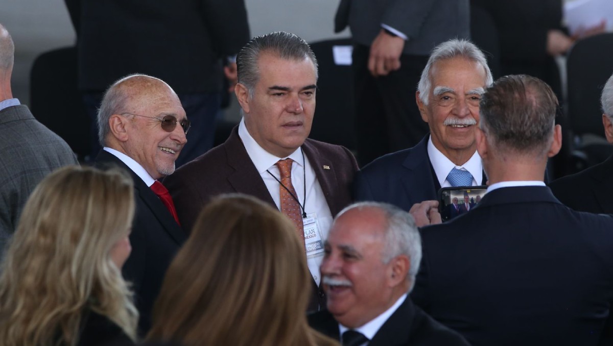 El presidente del Consejo Coordinador Empresarial (CCE), Francisco Cervantes Díaz, comentó que el Plan México es una buena noticia. Foto: Ariana Pérez