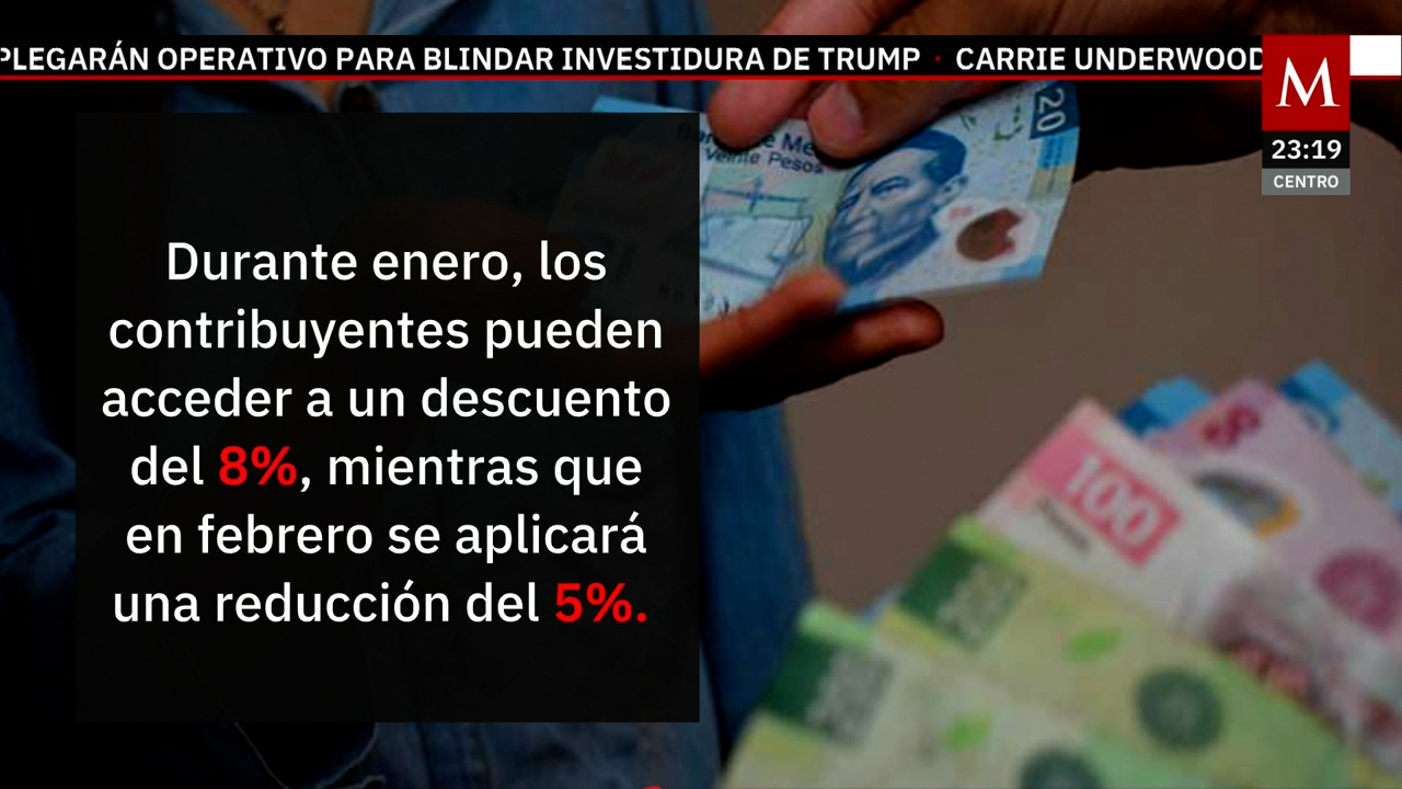 Aprovecha los descuentos en el pago del predial este mes