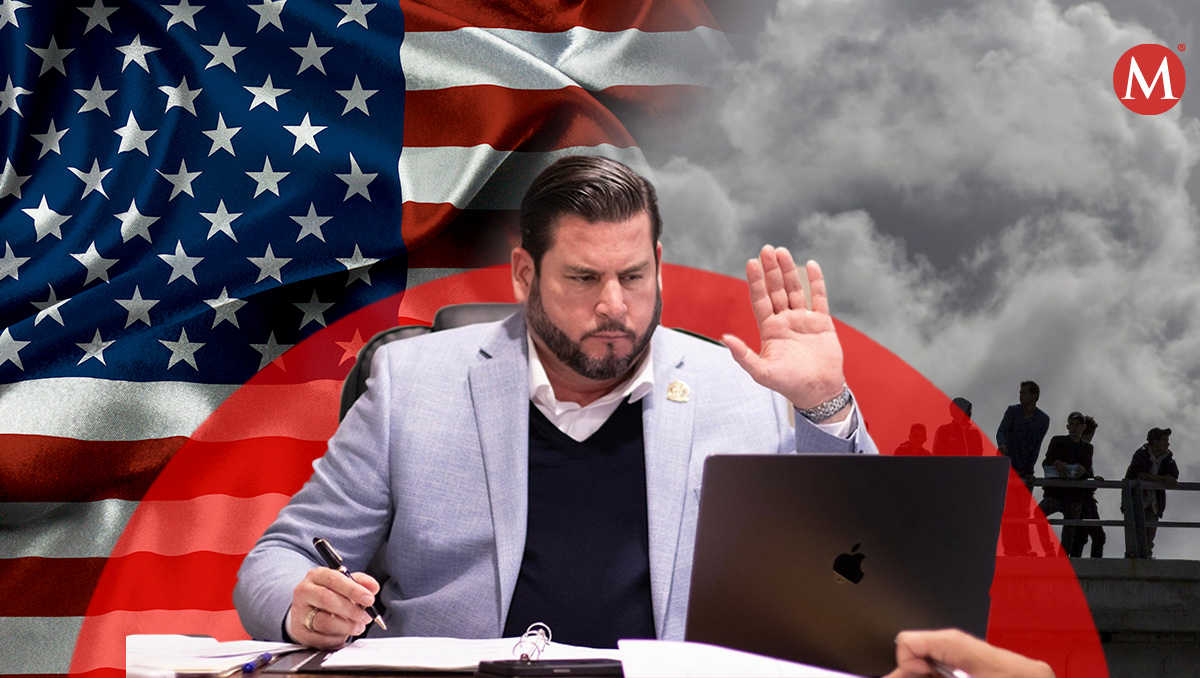 El Cabildo de Tijuana, encabezado por  Arnulfo Guerrero León, sesionó de forma extraordinaria ante la amenaza de Trump 8(Diseño: Milenio)