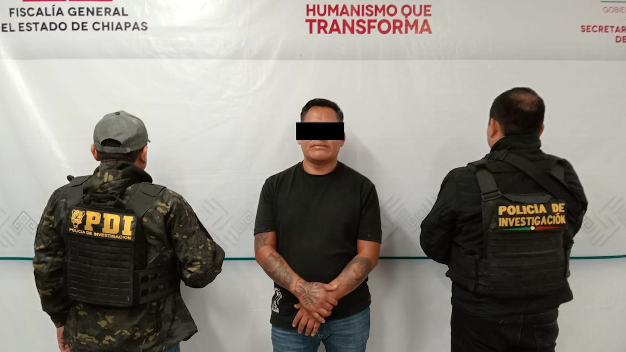 Detienen a líder de 'Motonetos' en San Cristóbal de las Casas, acusado de ataques contra la paz