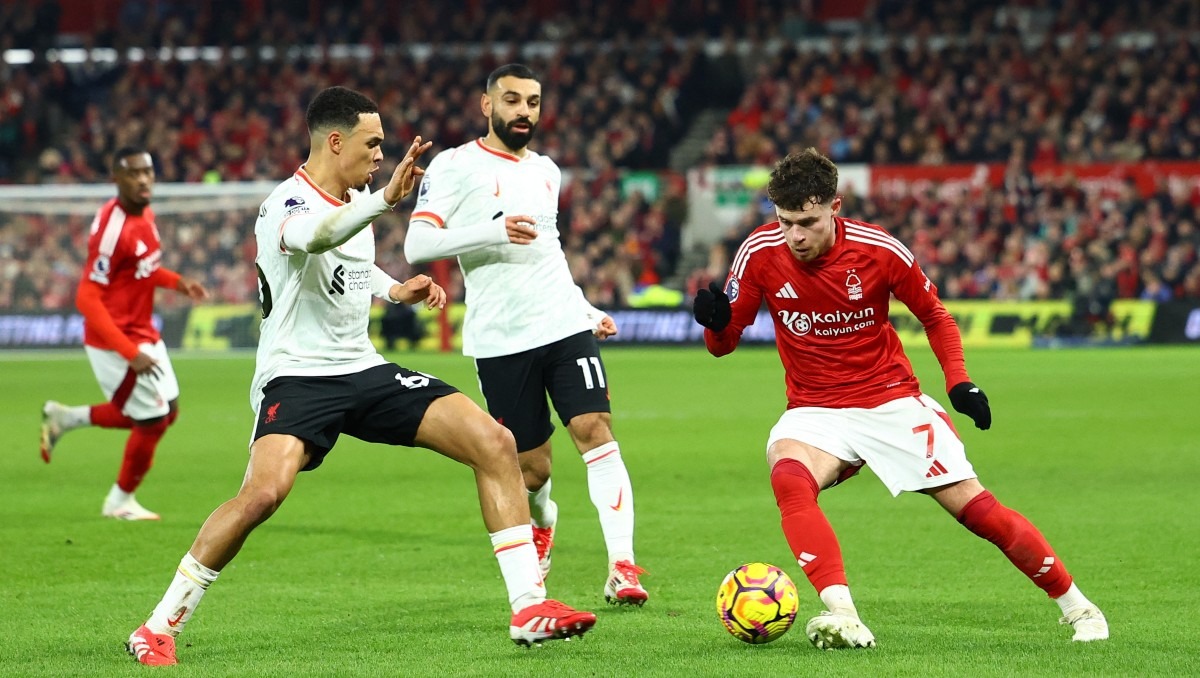Con tanto de Diogo Jota Liverpool empata como visitante ante el Nottingham Forest en la Premier League (Reuters)