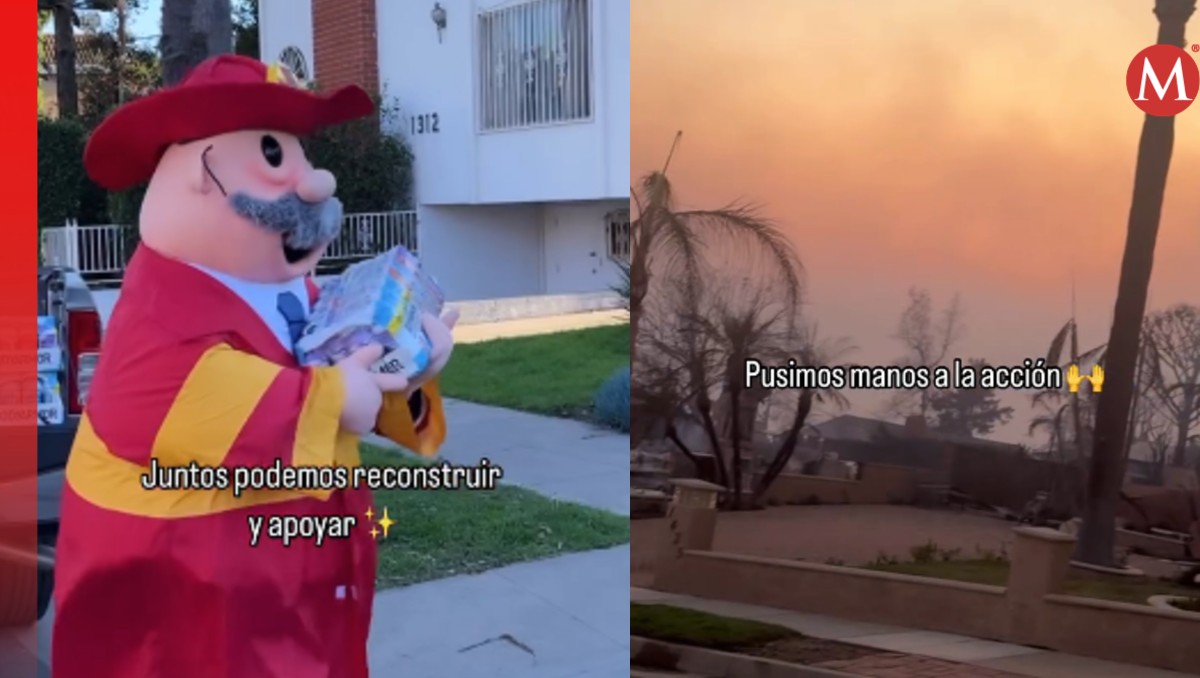 Dr. Simi ayuda a víctimas de los incendios en Los Ángeles. | IG: @drsimi_oficial