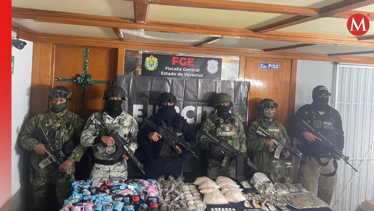 Dentro de la droga asegurada se encuentra mariguana, metanfetamina y piedra (Especial)