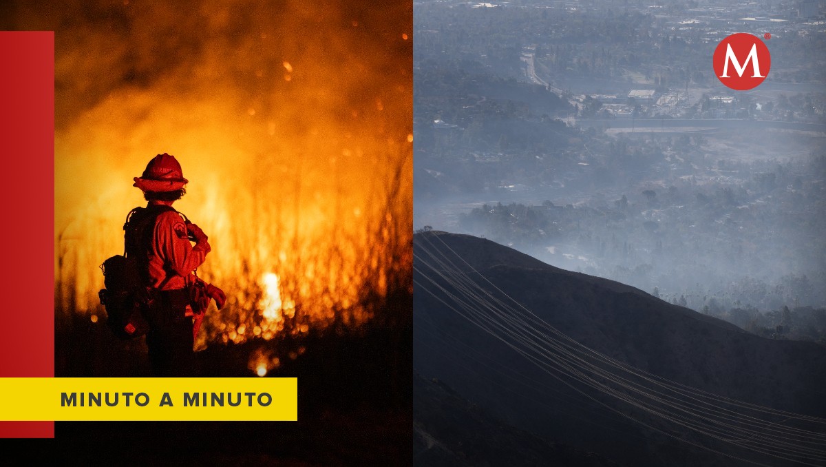 Incendios en California.(Fotos: AFP)