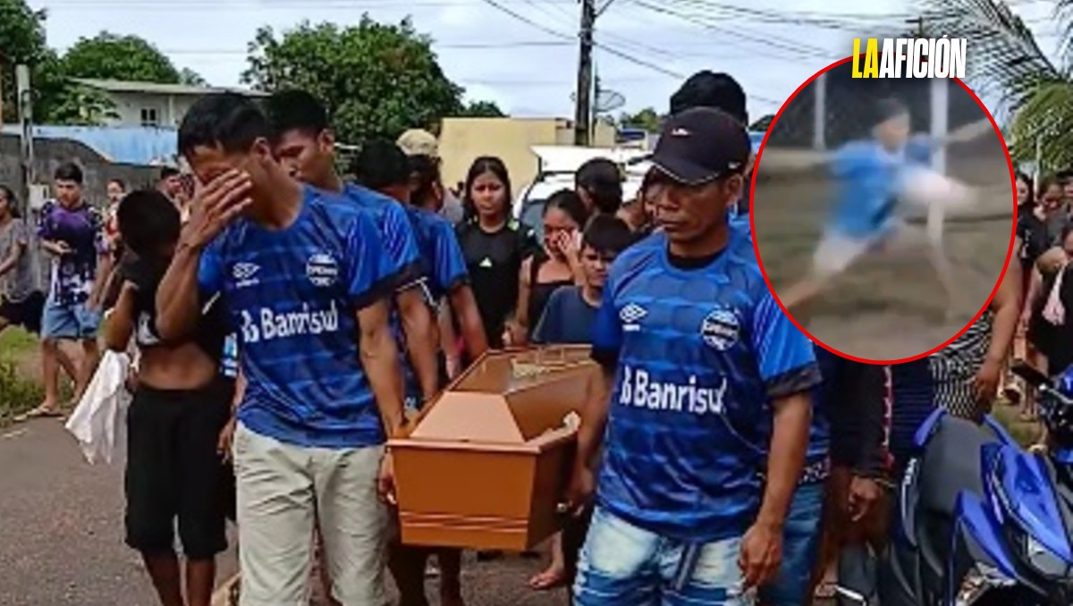 Joven portero muere tras detener un penal con el pecho en Brasil (Especial)