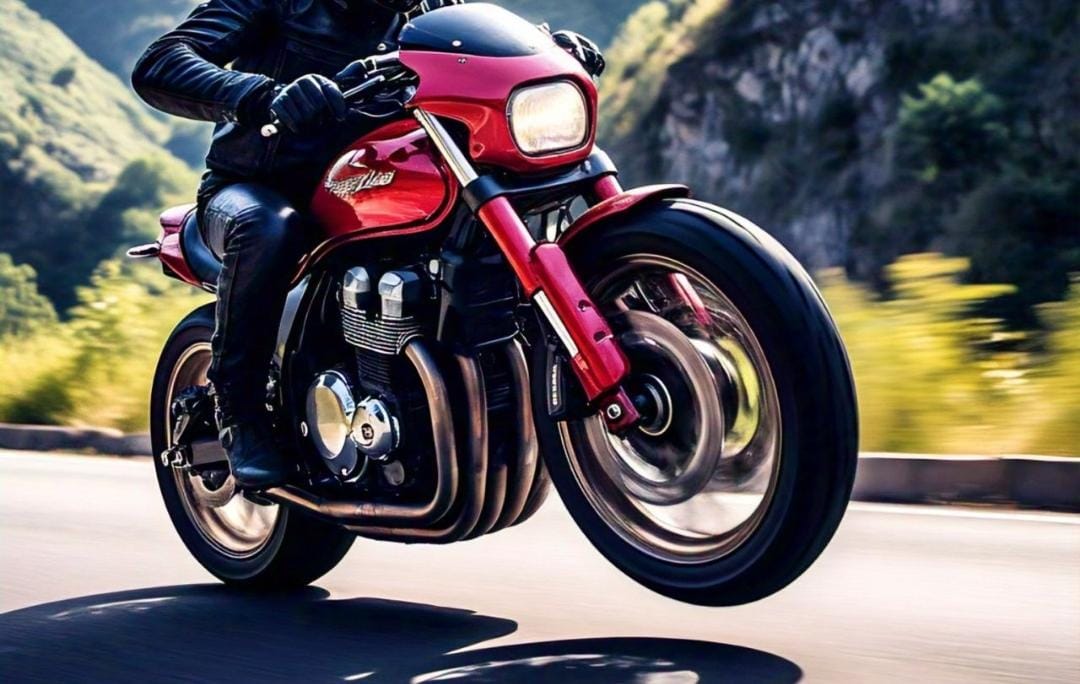 El joven presumía en redes sociales acrobacias en la moto )Creada con IA).