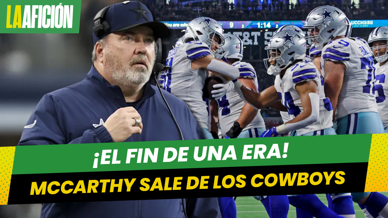 Mike McCarthy no seguirá como head coach de Dallas Cowboys