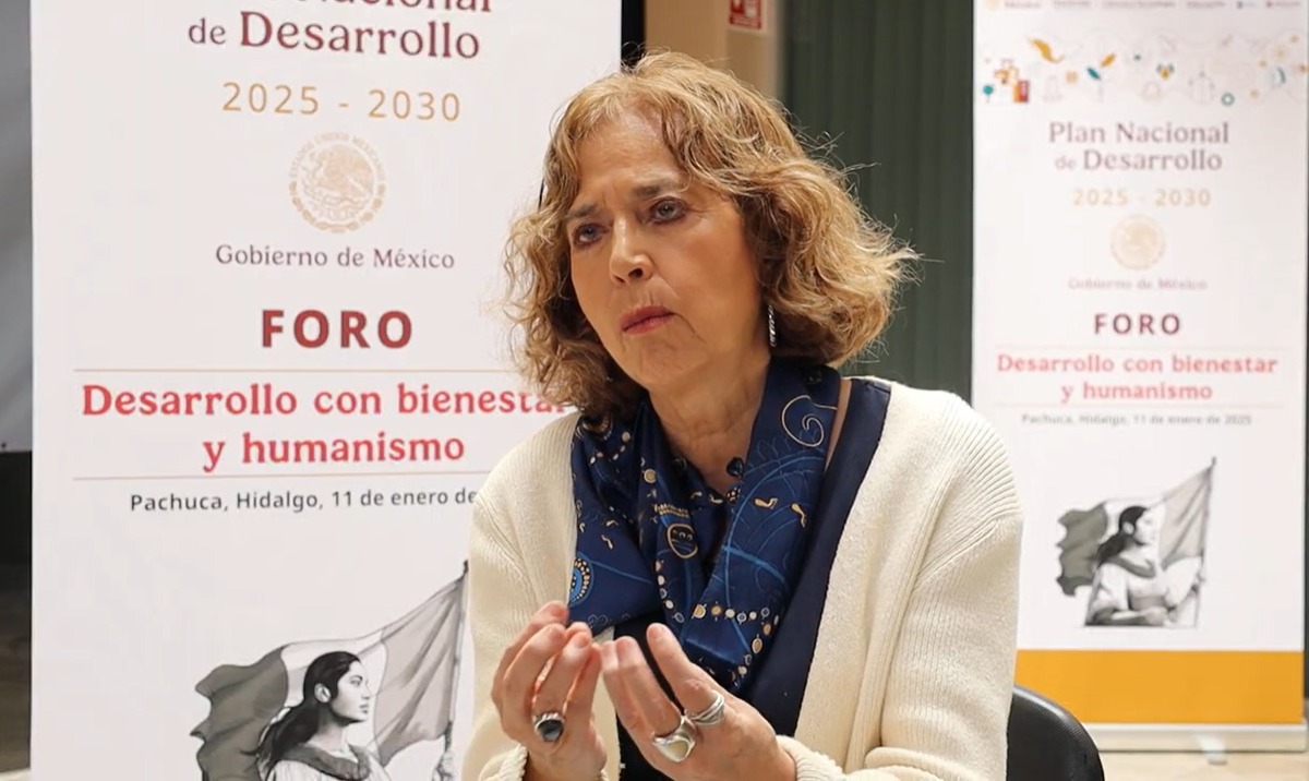 Rosaura Ruiz, secretaria de Ciencia, Humanidades, Tecnología e Innovación del Gobierno de México. (Cortesía)