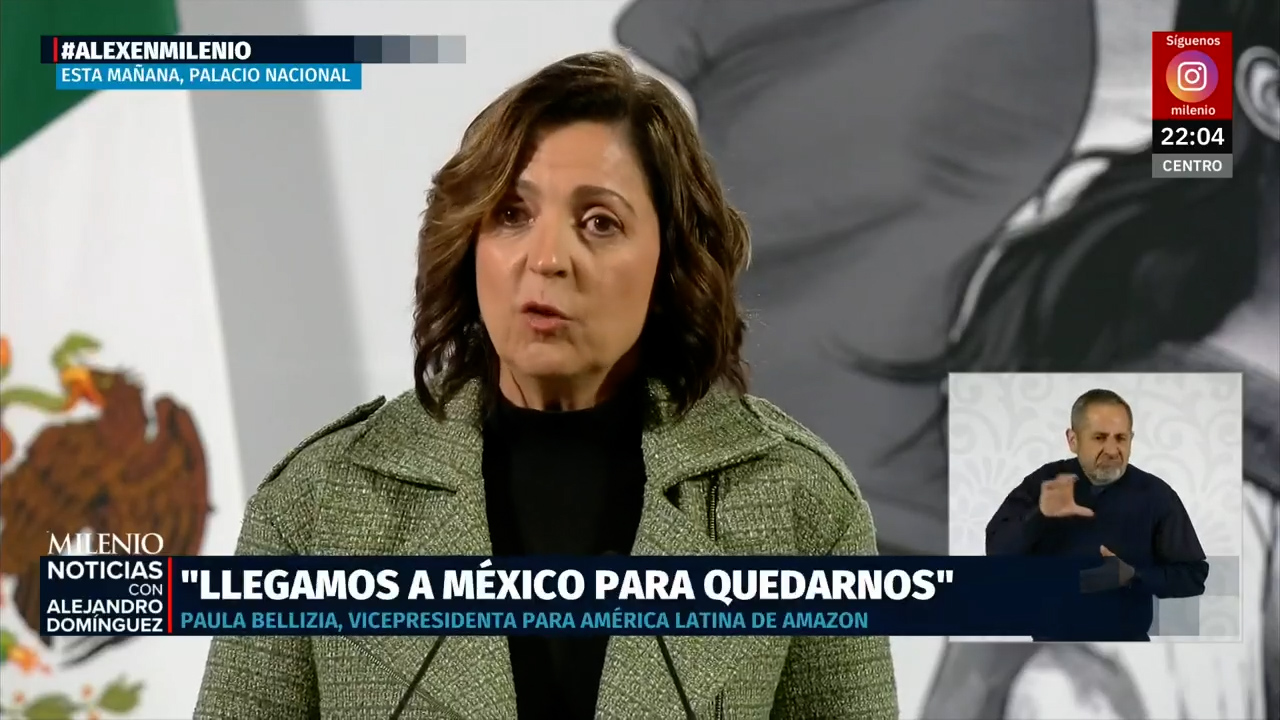 Amazon invierte millones en Querétaro, anuncia el gobierno de México