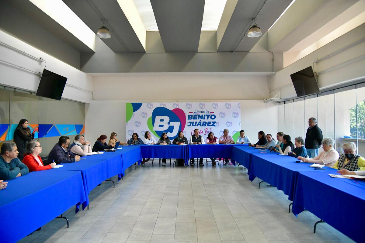 Autoridades capitalinas y de la alcaldía Benito Juárez se reunieron. (Foto: especial)