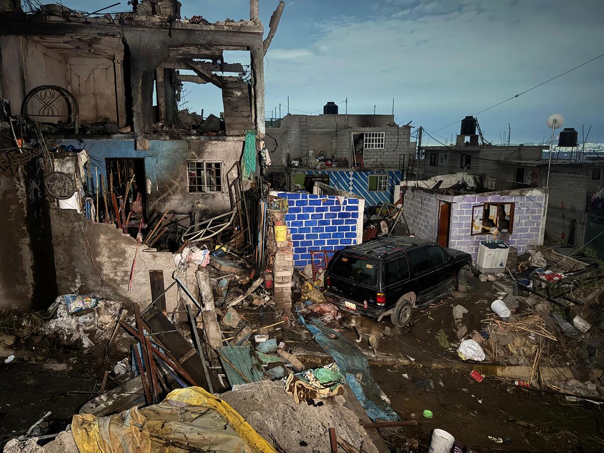 Autoridades de Chimalhuacán confirmaron el fallecimiento de una persona. (Foto: Manolo )