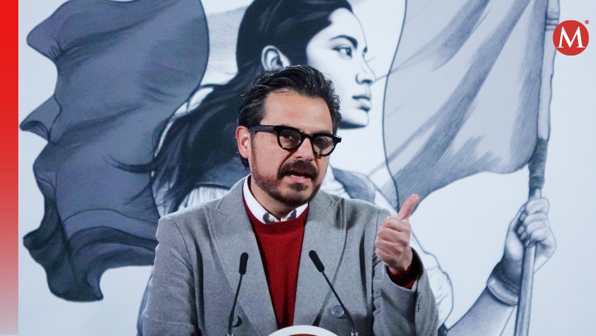El director general del IMSS, Zoé Robledo, en la conferencia mañanera del 15 de enero. | Cuartoscuro