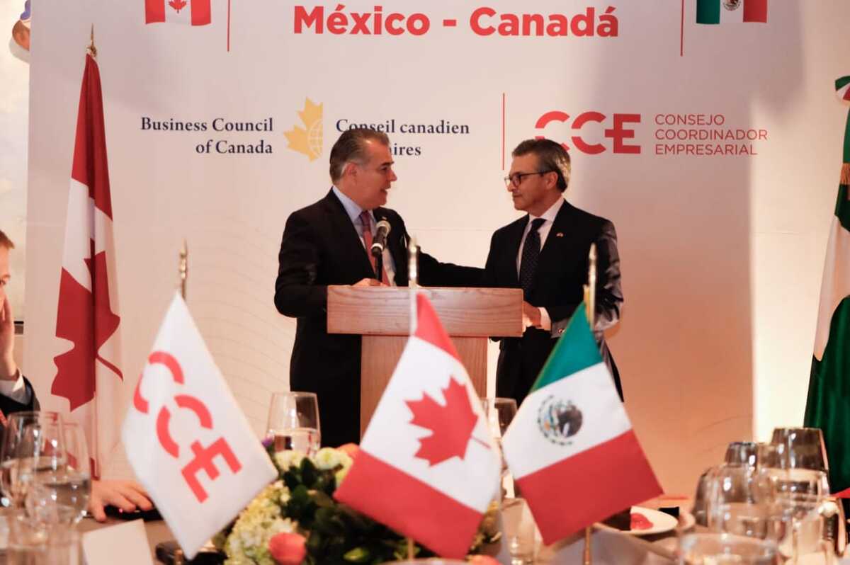 Este encuentro, marca el inicio del establecimiento del diálogo empresarial de CEOs de México y Canadá. | Especial
