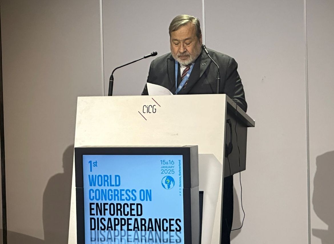 1er Congreso sobre Desapariciones Forzadas. (@MisionColUNOG)