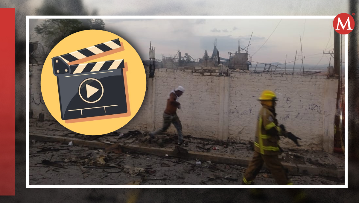Explosión en Chimalhuacán (Diseño de Antonio Texta)