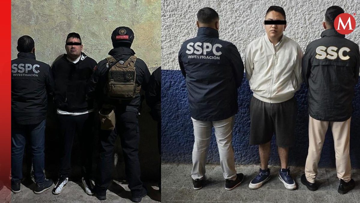 Los hombres fueron detenidos en la colonia 20 de Noviembre, de la alcaldía Venustiano Carranza (Especial)