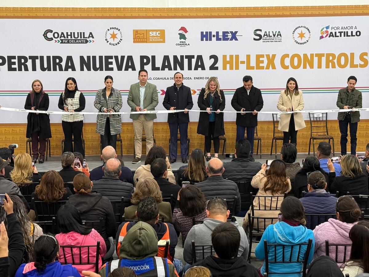 Se llevó a cabo la inauguración de una nueva planta de Hi-Lex Controls. | Especial