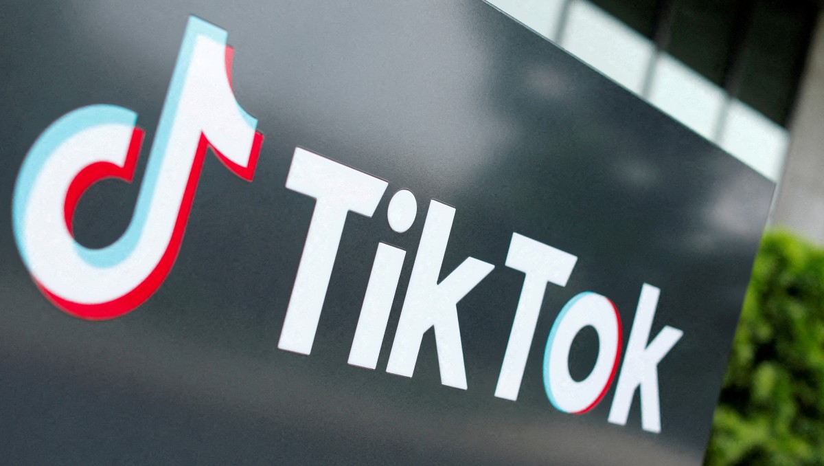Logo de TikTok en sede estadunidense de la compañía en Culver City, California, Estados Unidos. Septiembre de 2020. Foto: Reuters