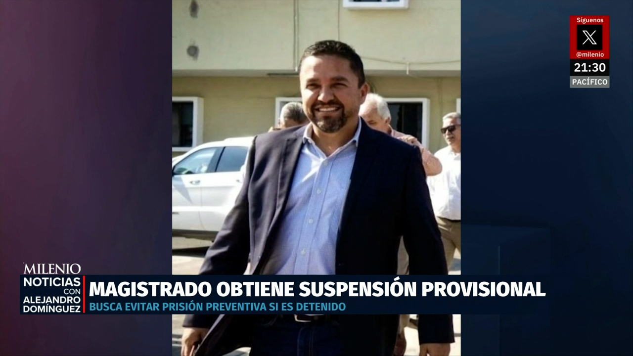 Magistrado en Nayarit obtiene suspensión para evitar prisión preventiva