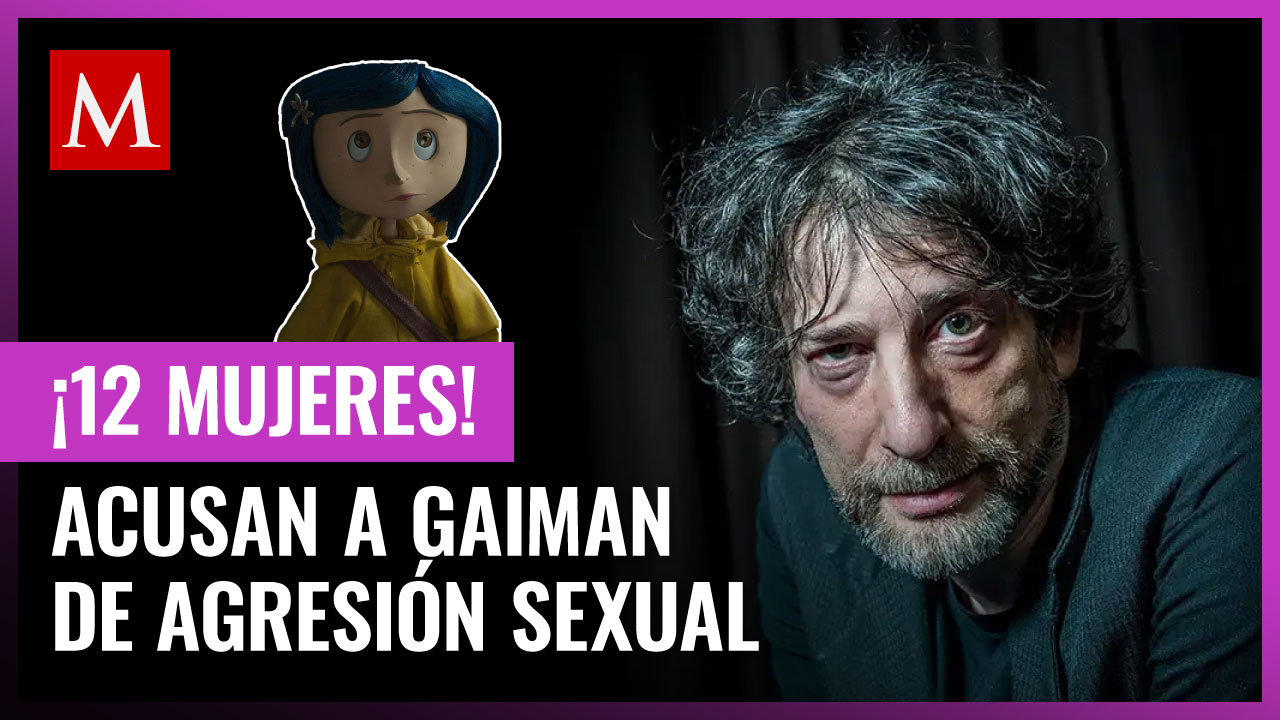Mujeres denuncian a Neil Gaiman, creador de 'Coraline', por agresión sexual