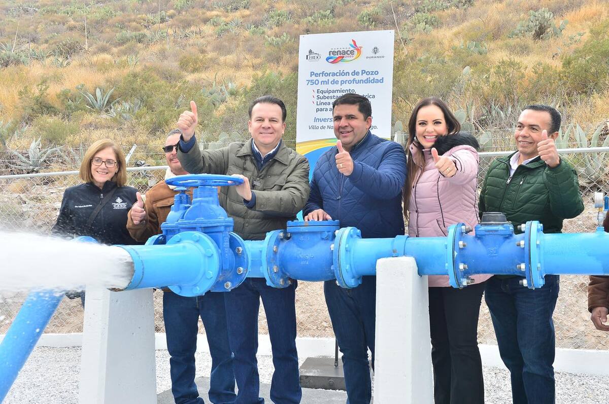 El pozo también beneficiará a comunidades como La Campana y Pancho Villa. | Especial