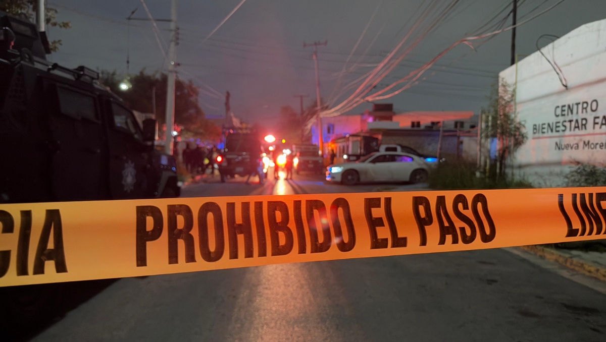 El lugar fue resguardado por un importante despliegue de policías estatales y agentes ministeriales | Marcela Cuevas