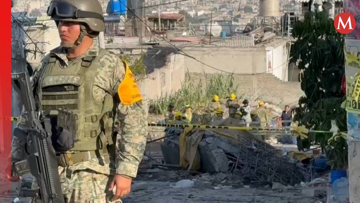 Buscan a Cruz Hidalgo Marrón, persona desaparecida tras la explosión. Foto: (Lauro Galicia)