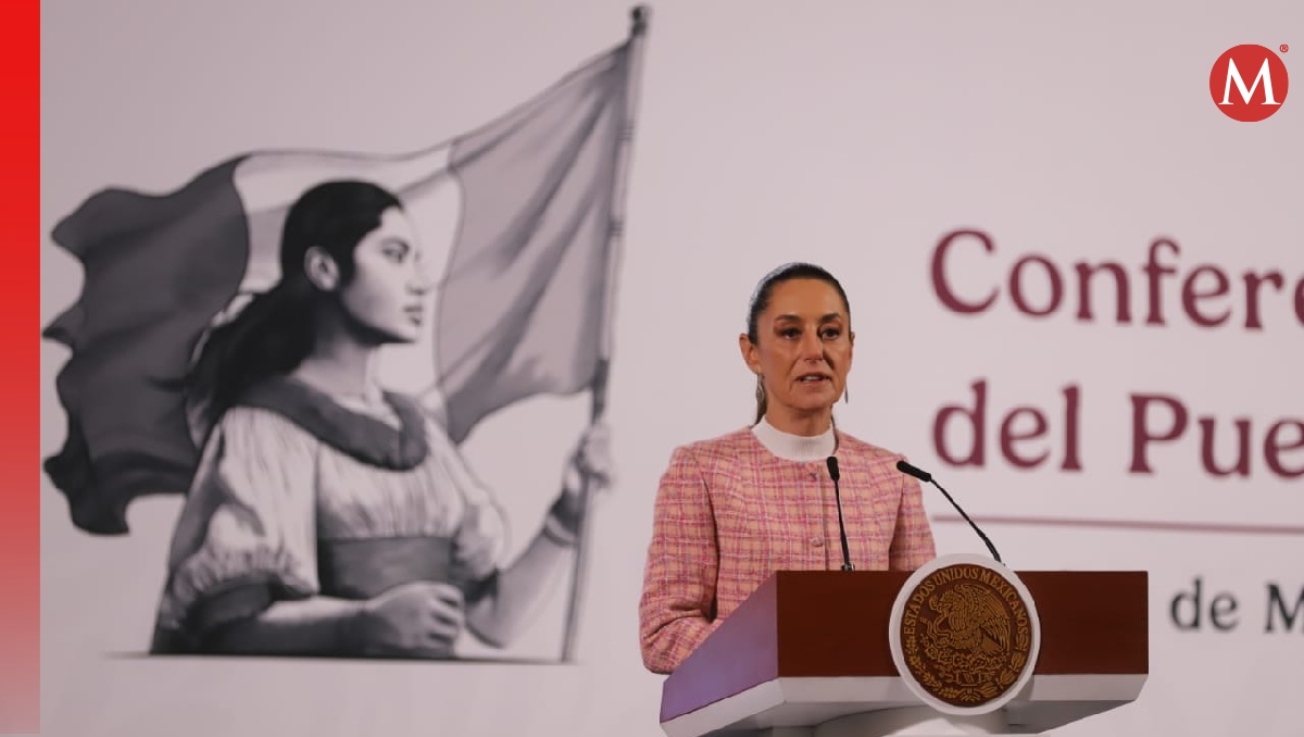Conferencia de prensa de la Presidenta en Palacio Nacional el 16 de enero de 2025. | Javier Ríos