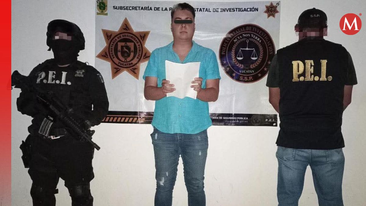 La víctima tenía 6 años cuando ocurrieron los hechos. | SSP Yucatán